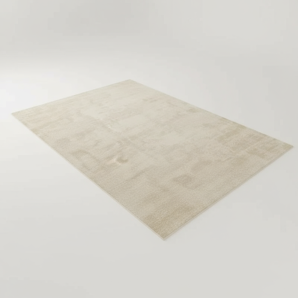 Tapis Wabi-sabi Beige tache Légère pour un intérieur élégant