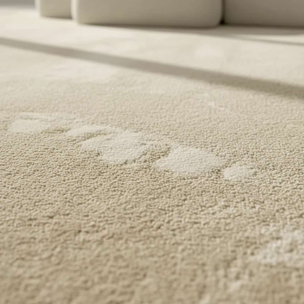 Tapis Wabi-sabi Beige tache Légère pour un intérieur élégant